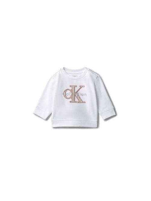CALVIN KLEIN Felpa Girocollo per Neonate CALVIN KLEIN | CKIN0IN00346YAF